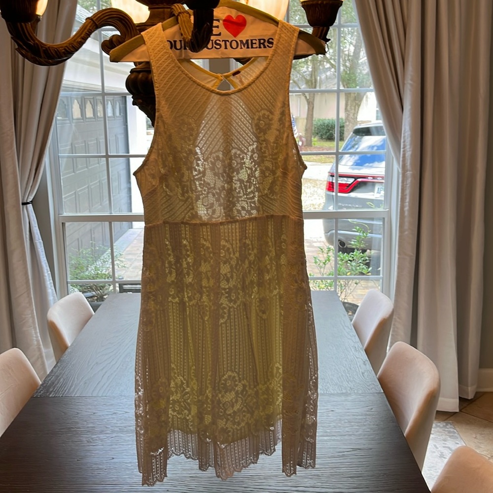 White Free People dress